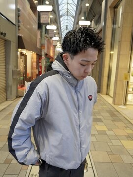 メンズグルーミングナンバーナイン(MEN'S GROOMING NUMBER NINE) スパイキーショート/メンズパーマ/メンズカット