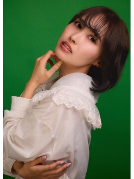 アンアタッシュ(UNE ATTACHE) 瑞々しさ × 透け感、ソフトグレージュ◎引き立つニュアンス◎