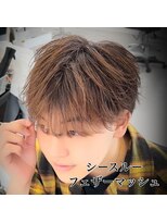 レジット メンズ ヘアサロン(LEGIT MEN's HAIR SALON) シースルーフェザーマッシュ