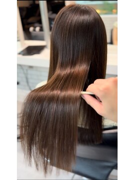 ベルダ 高槻(BELDAD) 髪質改善トリートメントブリーチなしダブルカラー