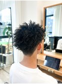 【メンズ★大名】ツイストスパイラルパーマ×刈り上げスタイル