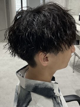 ロルカ 池袋店(Rolka) 【波巻きスパイラル】マッシュ/メンズパーマ/メンズカット/池袋
