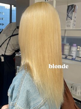 ベレーザ 渋谷(BELEZA) 14868ホワイトアッシュ抜きっぱなしブリーチホワイトブロンド