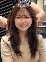 ジアン テラス(GIEN TERRASSE)&nbsp;韓国レイヤーカットハッシュカットニュアンスレイヤー/岸本