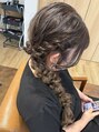 アンソメット 筑後店(UN SOMMET)&nbsp;サイド編みおろしスタイルです♪