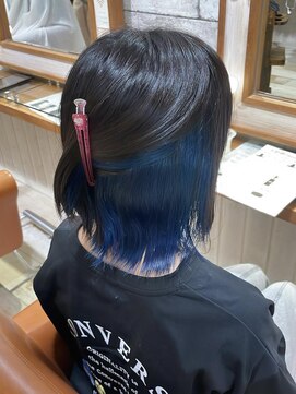 ネオリーブ クタ 町田店(Neolive kuta) 【Neolivekuta】☆インナーカラー×ブルー☆【町田】