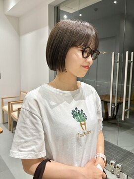 パークレター(Park.LETTER) ボブ×オリーブグレージュ