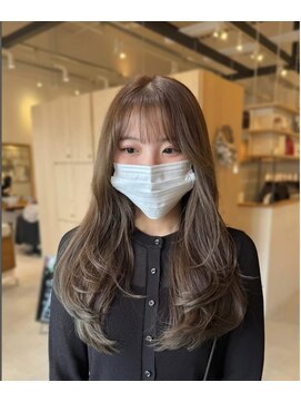 リエットヘアー 杢左店(Lie-et. hair) #アッシュベージュ#西尾市美容院#西尾市髪質改善#透明感