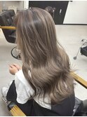 ハイライトカラー/レイヤーカット/くびれレイヤー/ケアブリーチ