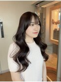 レイヤーカット髪質改善カラー