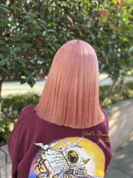 リングバイモアムー(Ring by Moremuu) ブリーチカラー ピンク Issy