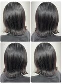切りっぱなしでつくる、抜け感ナチュラルヘア