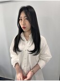 レイヤーカット/イメチェン/ホワイトブロンド/シャドウレイヤー