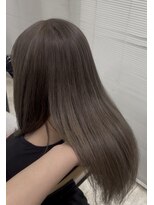 ヴィヒタ 川越 本川越(VIHTA.)&nbsp;ブリーチダブルカラーミルクティーグレージュカラー川越本川越