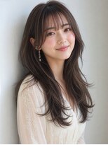 フルショウ アシヤ(FURUSHO ASHIYA) シースルーバングローライトカラーくびれレイヤー