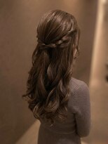 ヘアセットサロンコト(Hair Set Salon KOTO) ハーフアップヘアアレンジ