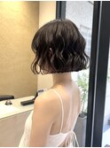ショート/ボブパーマ/ぱつっとボブ/ボブ/10代20代30代/表参道