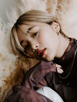キネン バイ ツリー 宇都宮(kinen by tree)&nbsp;ミルクティーアッシュ×マッシュショート