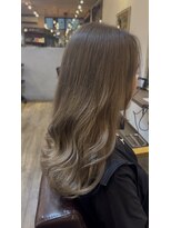 リドルヘアー 石井町店(Riddle HAIR)&nbsp;ミルクティーグレージュ/ミルクティーベージュ/ベージュ