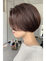 フィル(fil)&nbsp;ショートボブ/ピンクブラウン