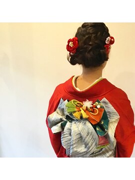 アーニモヘア(animo hair) 成人式ヘアセット