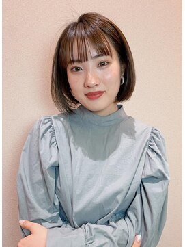 コルソ バイ ケーツー(CORSO by k-two) 乾かすだけできまるミニボブ+アッシュブラウン♪[西宮北口]