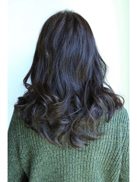 ヘアメイク イズム(HAIR MAKE ism) 【ism 千葉】シックなニュアンスパーマ×セミロングB