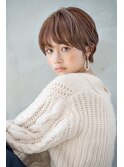 AUSTIN☆外ハネボブアッシュブラウンネオウルフツイストパーマ