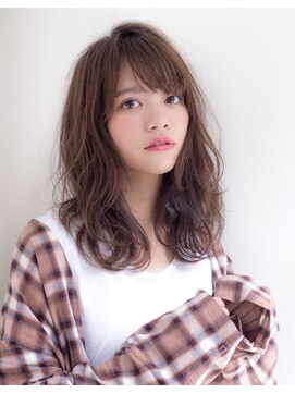 ロンドプランタン 恵比寿(Lond Printemps) 【Lond printemps水野】アッシュブラウンゆるふわ毛先パーマ71