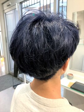 ヘアサロン ハダル(hair salon HADAR) 『 デニムカラー×ネイビーブルー　ブリーチ必須☆高発色 』
