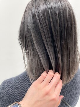 ココ 原宿(KOKO) #大人ガーリー#ダークアッシュ#ミディアムレイヤーカット