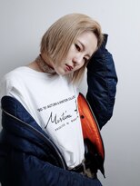 ラヴェストバイフレイスウェル(LOVEST by frace well)&nbsp;【LOV EST服部】モードブロンドショートボブ/ハイトーン/Wカラー