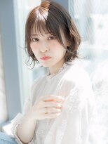 ローマ ギンザ(ROMA Ginza)&nbsp;【ROMA銀座】30代40代/大人可愛いダークグレージュ/ボブウルフ