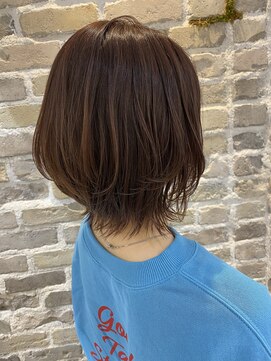 アマンヘアーイースト 吉祥寺東口店(Aman hair-e) くびれボブ×愛されピンク2021A/W【Amanhair-e吉祥寺】