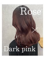 ビューティーサロン ガーデン(beauty salon garden)&nbsp;ブリーチなしローズピンク ☆ 担当 蒼 ☆