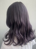 ヘアサロン ドット トウキョウ カラー 町田店(hair salon dot. tokyo color)&nbsp;[@mnmi__0123] ラベンダー [町田駅]こなれミディ/ネビージュ