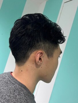 マティーナ ヘアー 池袋(Matina hair) 【アップバングナチュラルパーマ】20代30代40代