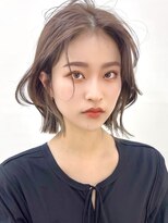 アフロートリノ(AFLOAT Leino)&nbsp;【修】20代30代40代◎透明感カラー×韓国切りぱなしボブ