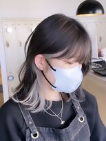 フレームプラス 御堂筋難波店(FRAME +)&nbsp;フェイスインナー・白×黒