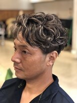 ボンビィヴァン(bon-vivant)&nbsp;メンズハイライト/波状パーマ