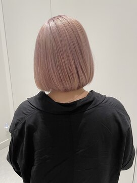 アルティファータ(artifata) 暖色カラー　ピンクカラー　パステルピンク　ブリーチ