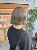 切りっぱなし×イエロー