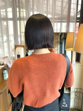 ルアナ ヘアメイク(Luana hair make) 切りっぱなしボブ