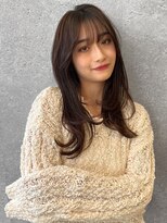 アース 三軒茶屋店(HAIR&MAKE EARTH) 三軒茶屋_レディース_ロング_コテ巻き_ブラウン_大人_パーマ