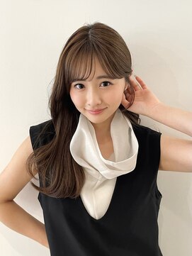 ルル 表参道(lulu.) メルティカラー ネビージュ チェリーブラウン ミニウルフ