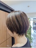 コンパクトショートボブ