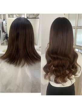 ハイエクステンション 京都駅前店(Hi-Extension) ナチュラルブラウン@dresser____099