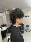 メンズ波巻きスパイラル