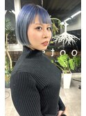 西区新町美容室★roots★20代30代40代ブリーチダブルカラーボブ