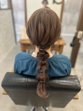 ミニィバイミラーズ(Miniy by Miroirs) お呼ばれヘアセット